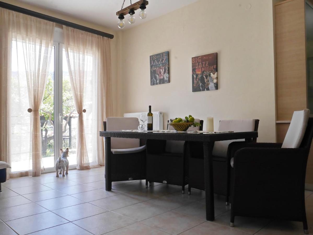 Villa Melenia For Family Holidays By The Beach Agia Pelagia Exterior foto
