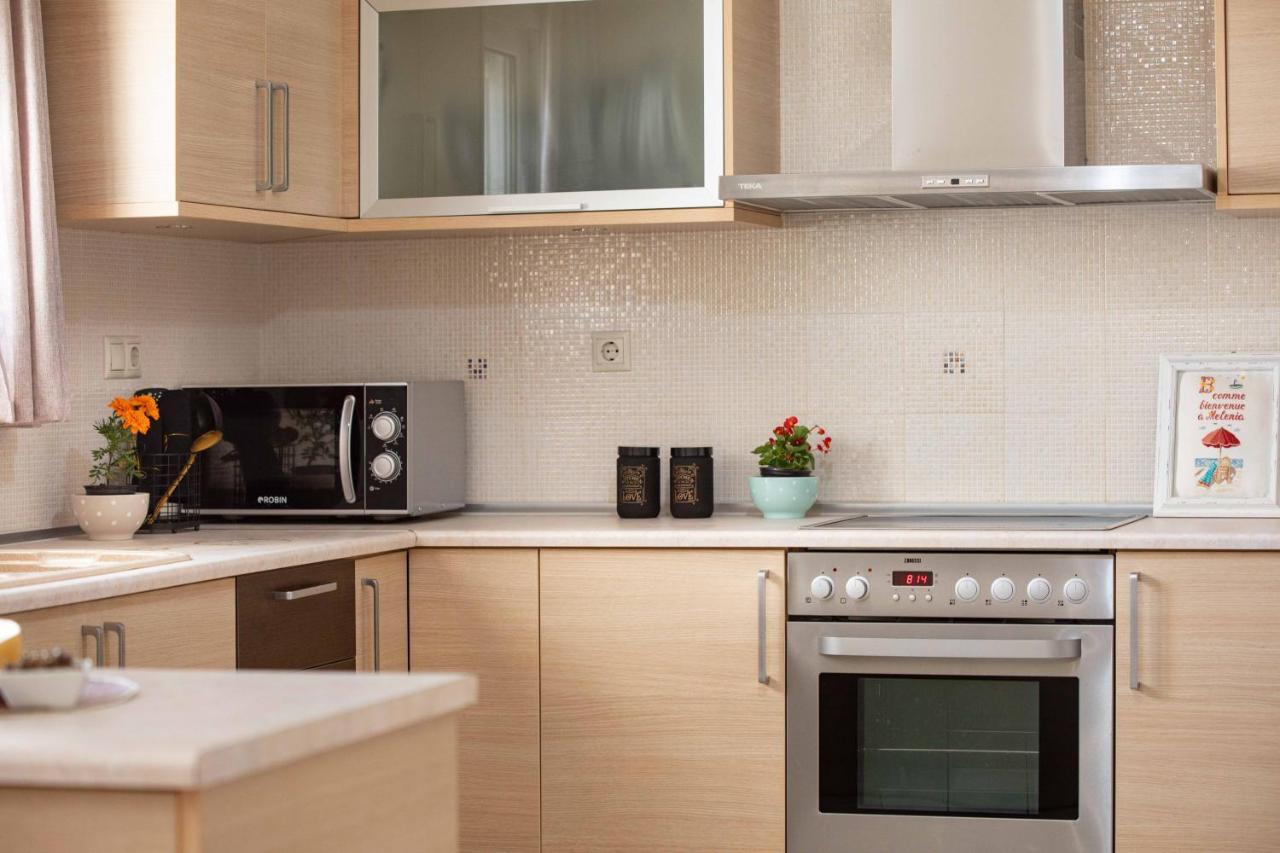 Villa Melenia For Family Holidays By The Beach Agia Pelagia Exterior foto