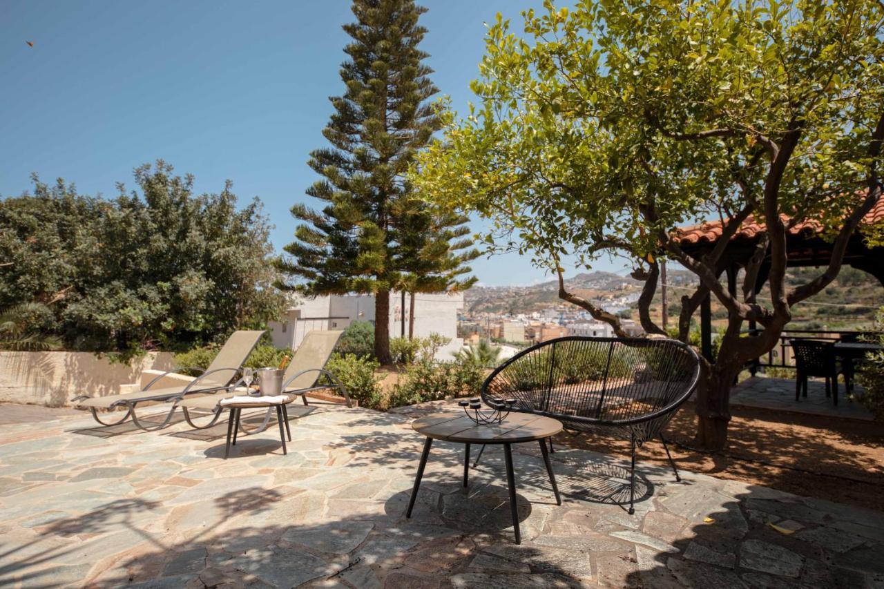 Villa Melenia For Family Holidays By The Beach Agia Pelagia Exterior foto